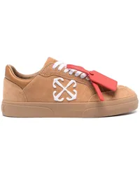 OFF-WHITE New Low Vulcanized Sneakers Nude