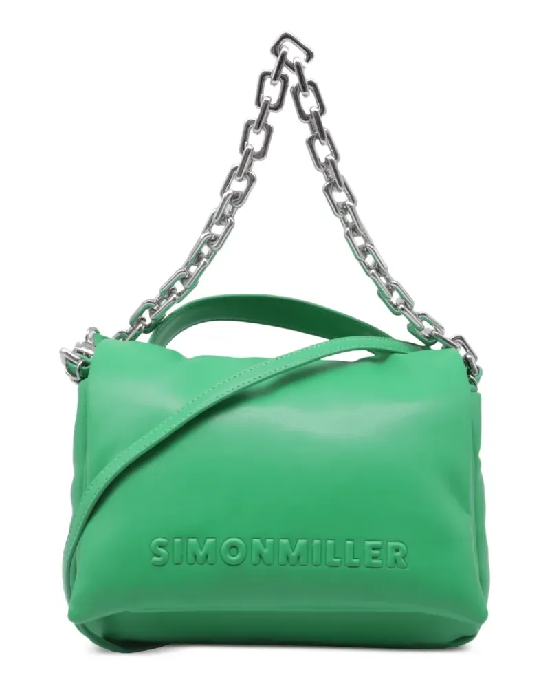 Simon Miller Schultertasche mit Logo-Prägung - Grün Grün