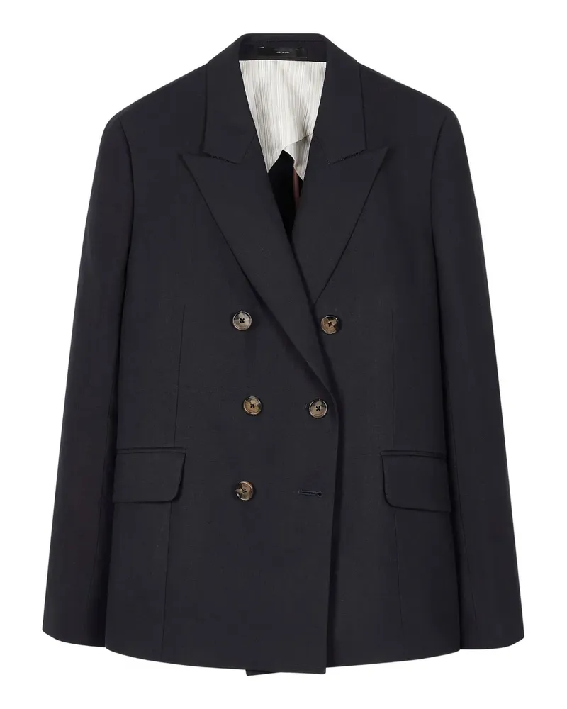 Paul Smith Doppelreihiges Sakko - Schwarz Schwarz