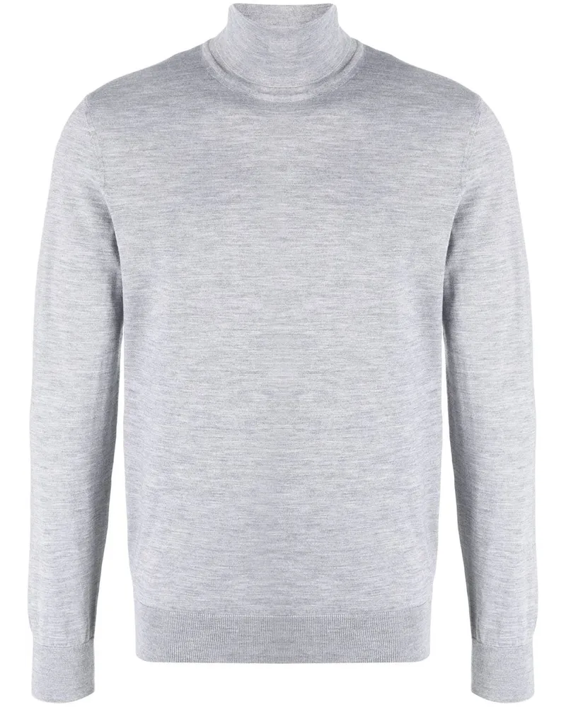 Ermenegildo Zegna Pullover mit Rollkragen Grau