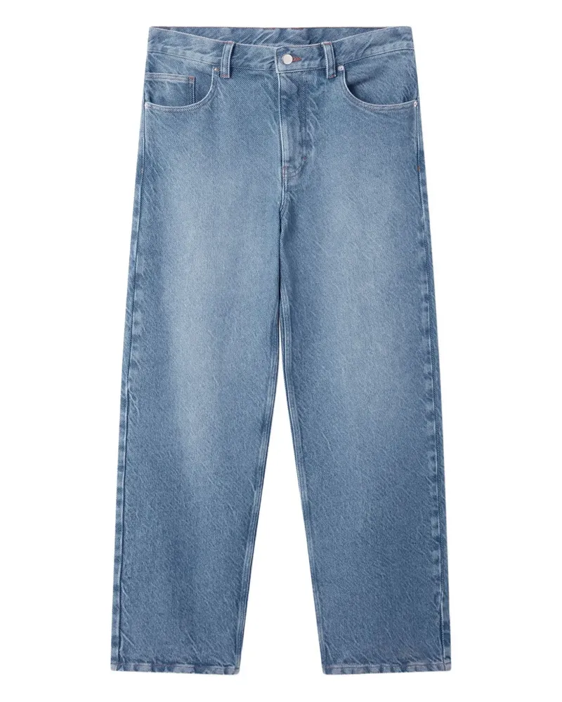 Axel Arigato The Twill Jeans mit Logo-Stickerei - Blau Blau