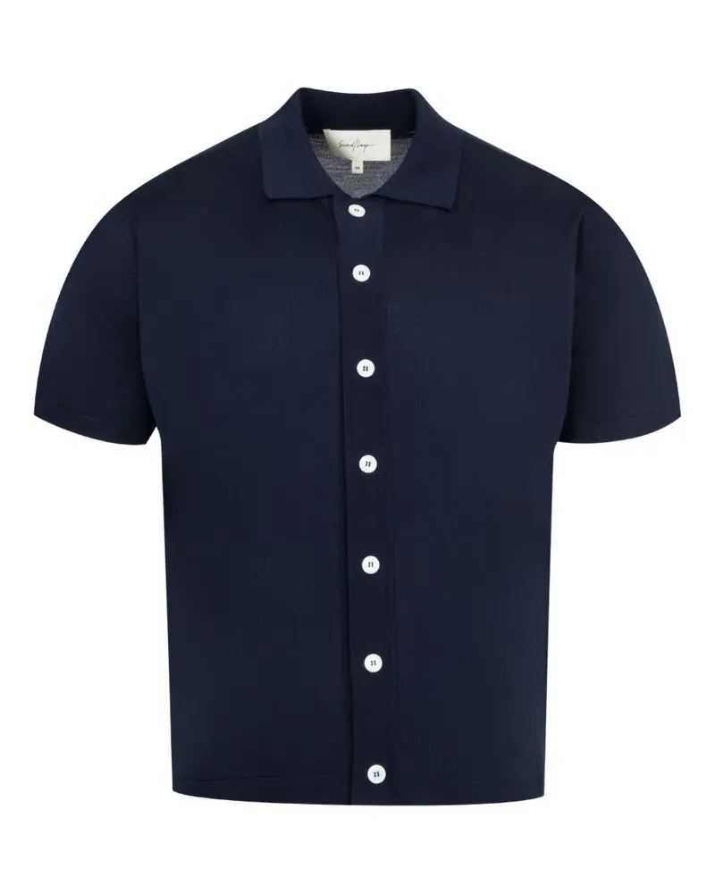 Second/Layer Suavecito Hemd - Blau Blau
