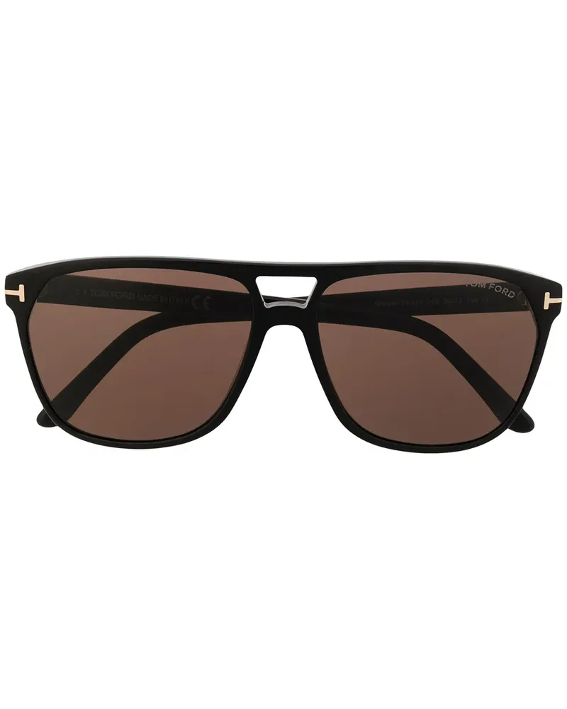 Tom Ford Getönte Pilotenbrille - Braun Braun