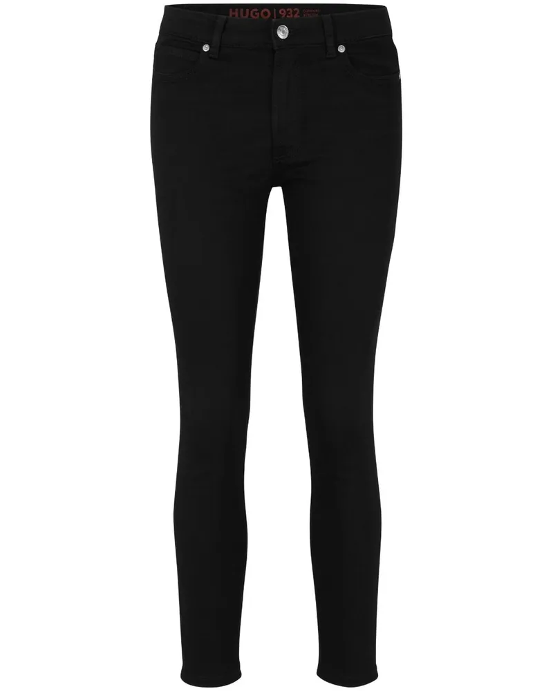 HUGO BOSS Hose mit schmalem Schnitt - Schwarz Schwarz