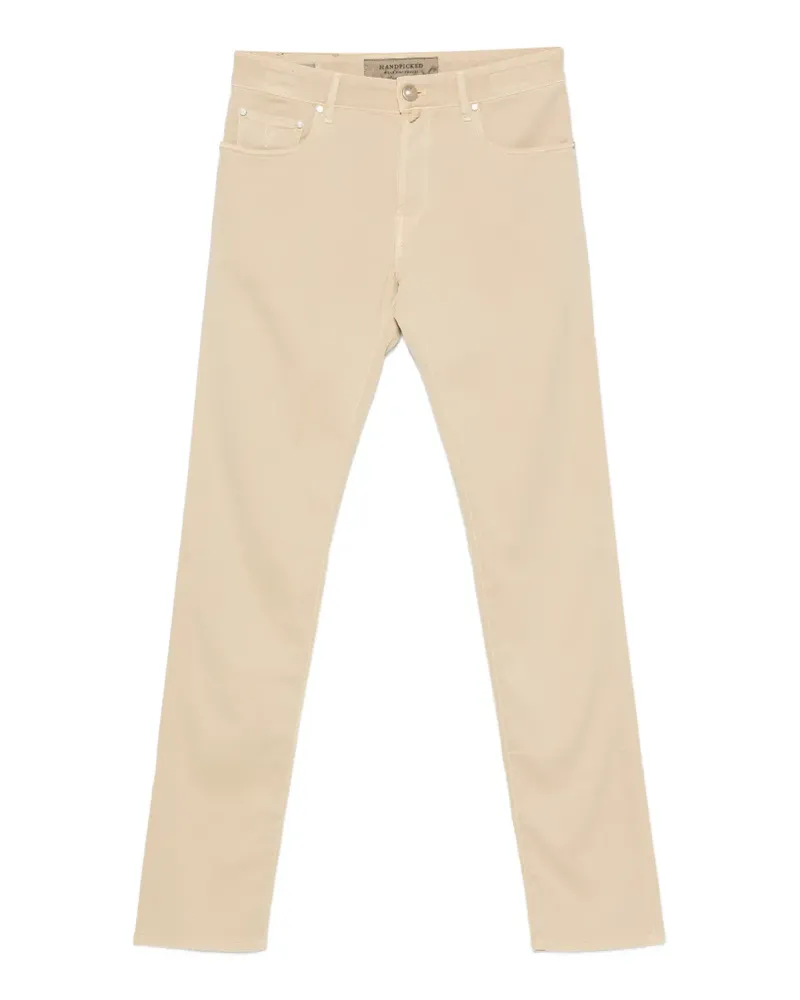 Hand Picked Ravello slim-fit trousers - Nude Nude