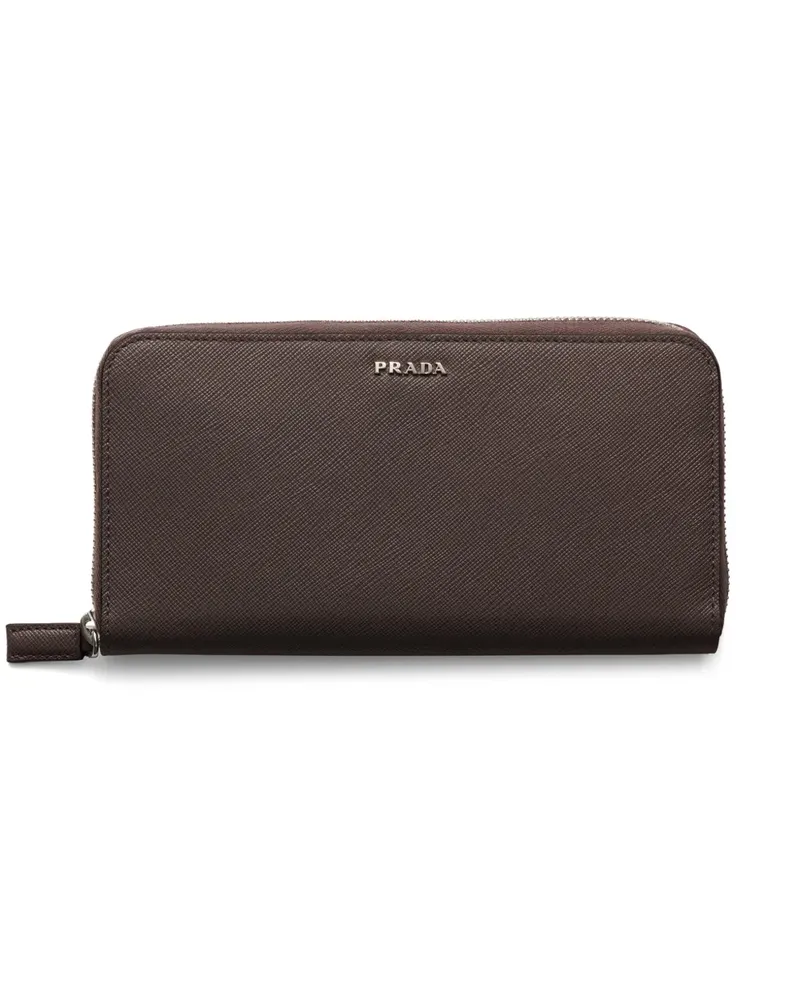 Prada Klassisches Portemonnaie - Braun Braun