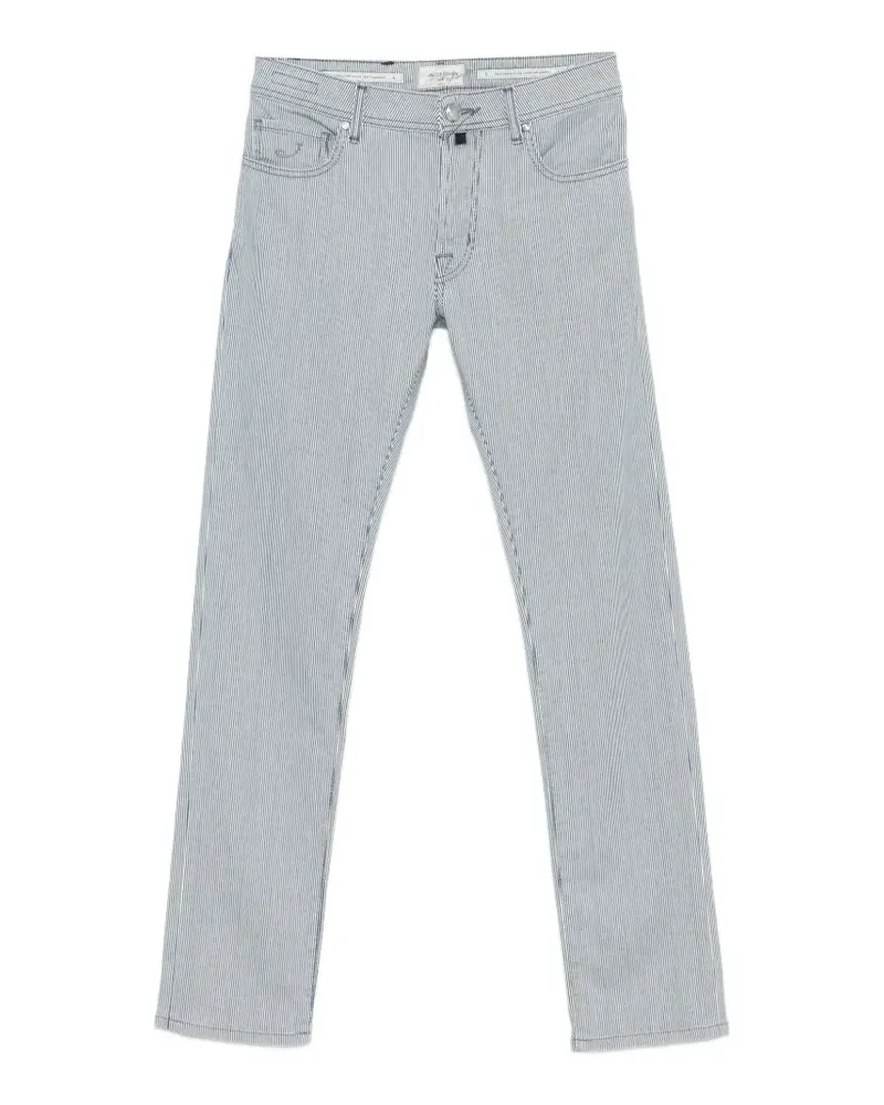 Jacob Cohën Gestreifte Jeans - Braun Braun