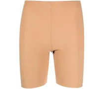 Radlerhose mit hohem Bund - Nude