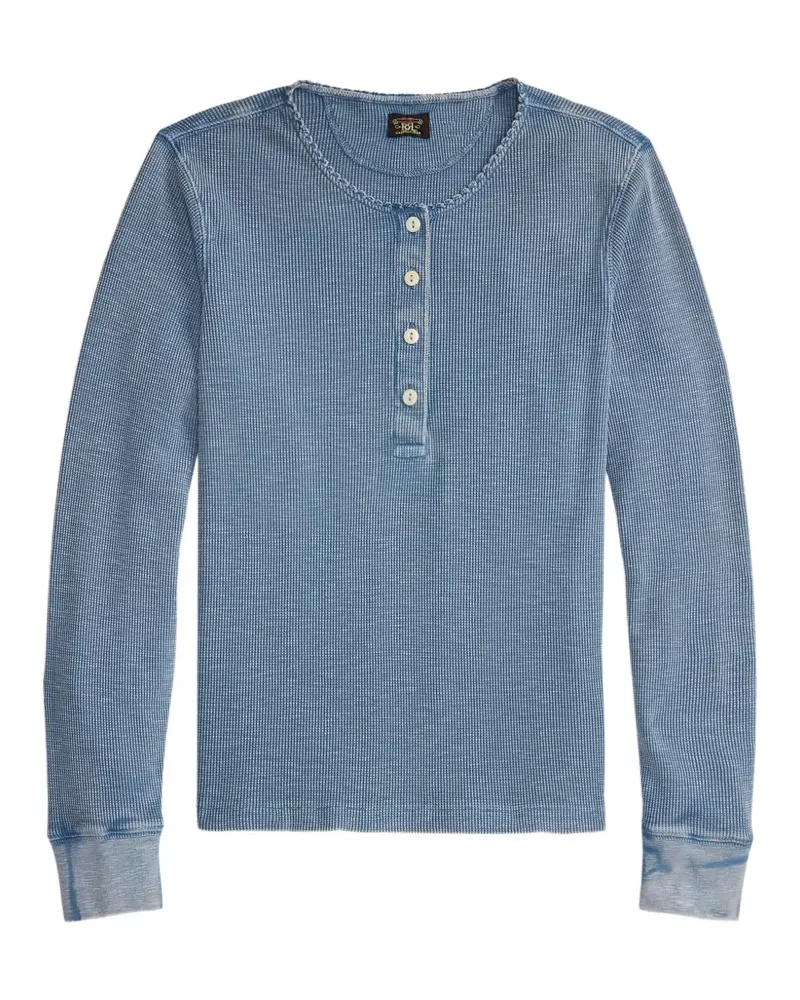 Ralph Lauren Asymmetrisches Poloshirt - Blau Blau
