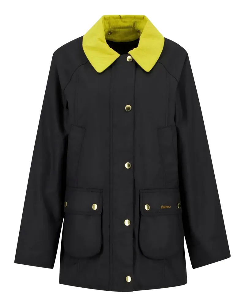 Barbour corduroy bomber jacket - Schwarz Schwarz