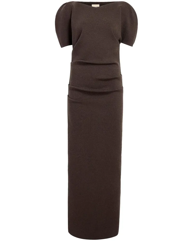 KHAITE Merce Kleid - Braun Braun