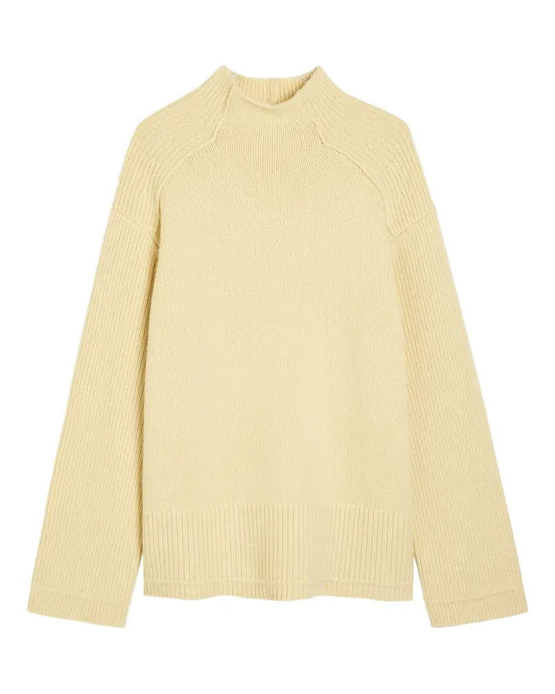 Maria Mcmanus ribbed funnel-neck sweater - Gelb Gelb