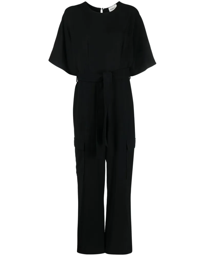 P.A.R.O.S.H. P.A.R.O H. Jumpsuit mit weitem Bein Schwarz