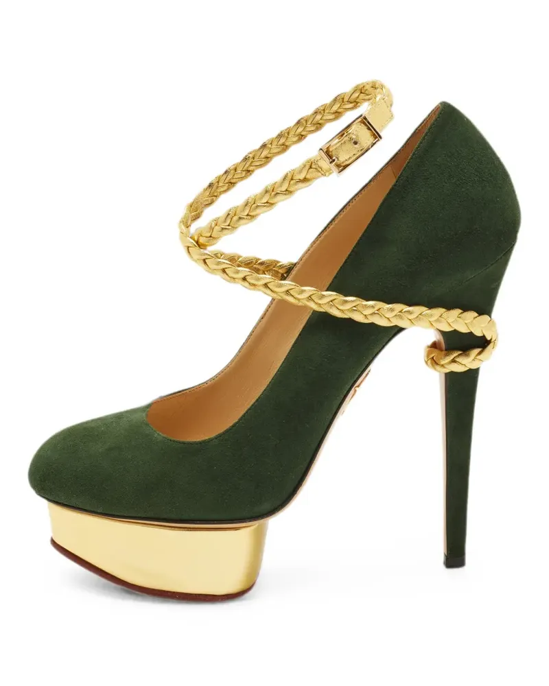 Charlotte Olympia Dolly Plateau-Pumps - Grün Grün