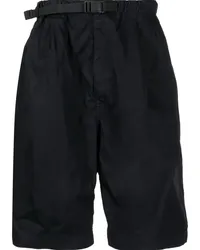 Comme des Garçons Shorts mit Faltendetail Schwarz