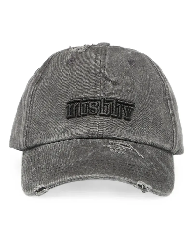 MISBHV Dead Baseballkappe mit Logo - Grau Grau