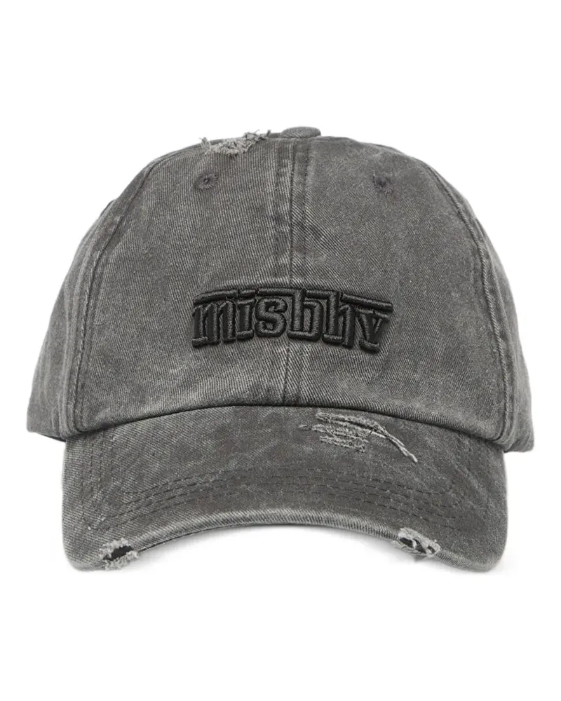 MISBHV Dead Baseballkappe mit Logo - Grau Grau