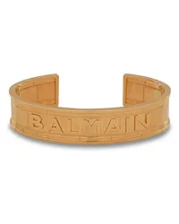 Balmain Armspange mit Logo-Prägung Gold