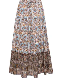 Ulla Johnson Paige Caspia Rock mit Kordelzug Blau