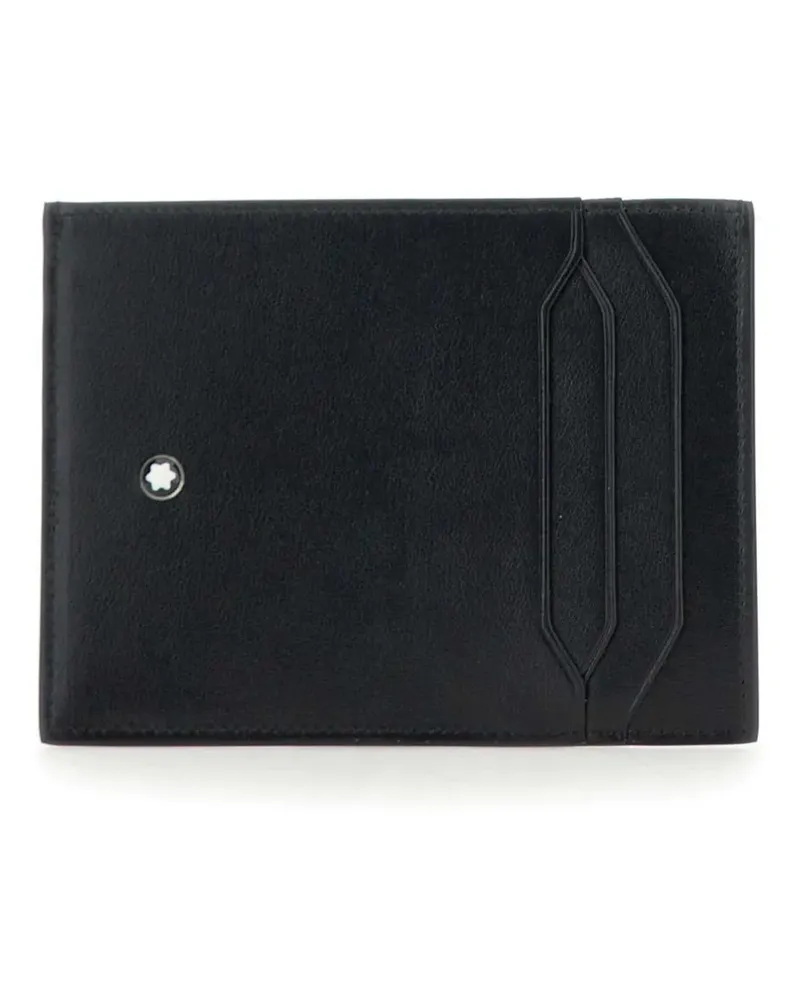 Montblanc Portemonnaie mit Logo-Schild Schwarz