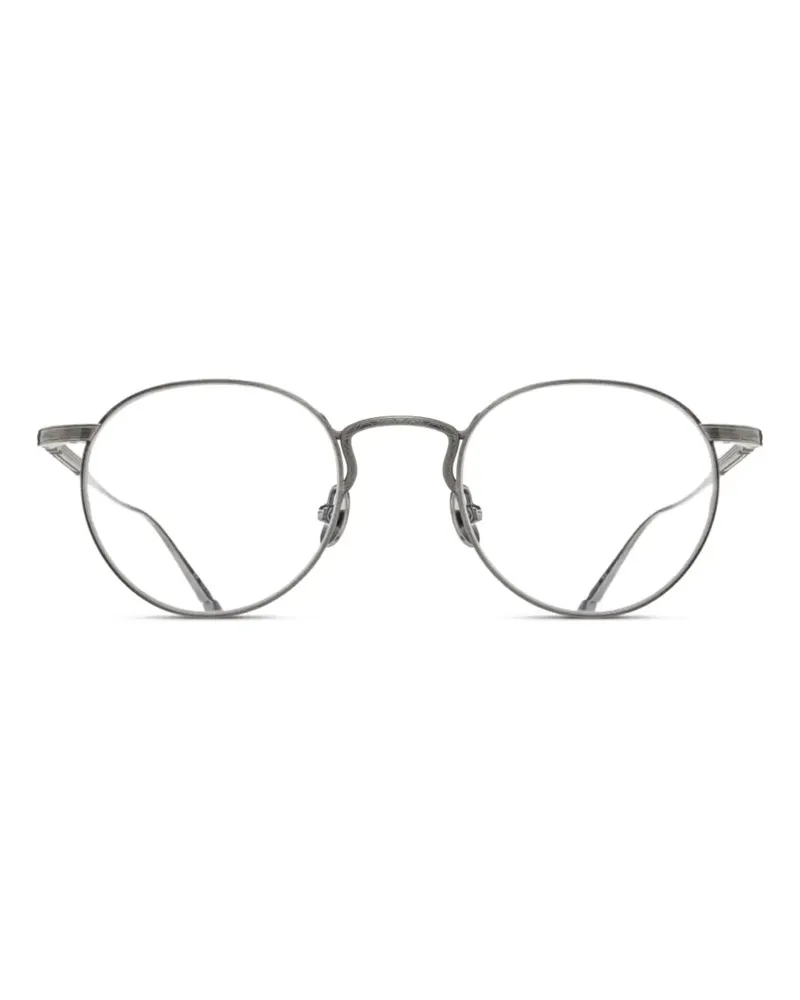 MATSUDA Brille mit rundem Gestell - Silber Silber