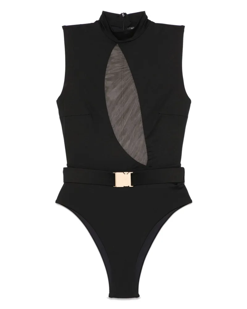 Noire Swimwear Leia Badeanzug - Schwarz Schwarz