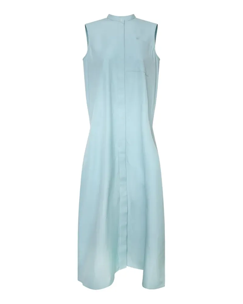 ENFÖLD sleeveless box-silhouette shirt - Blau Blau