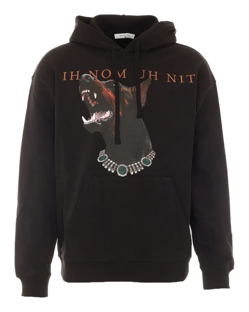 IH NOM UH NIT Hoodie mit grafischem Print - Schwarz Schwarz
