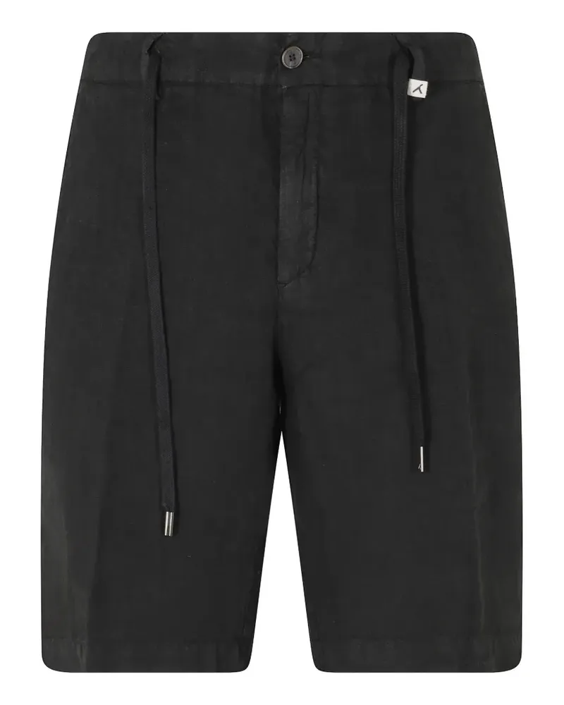 MYTHS drawstring elasticated-waist shorts - Schwarz Schwarz