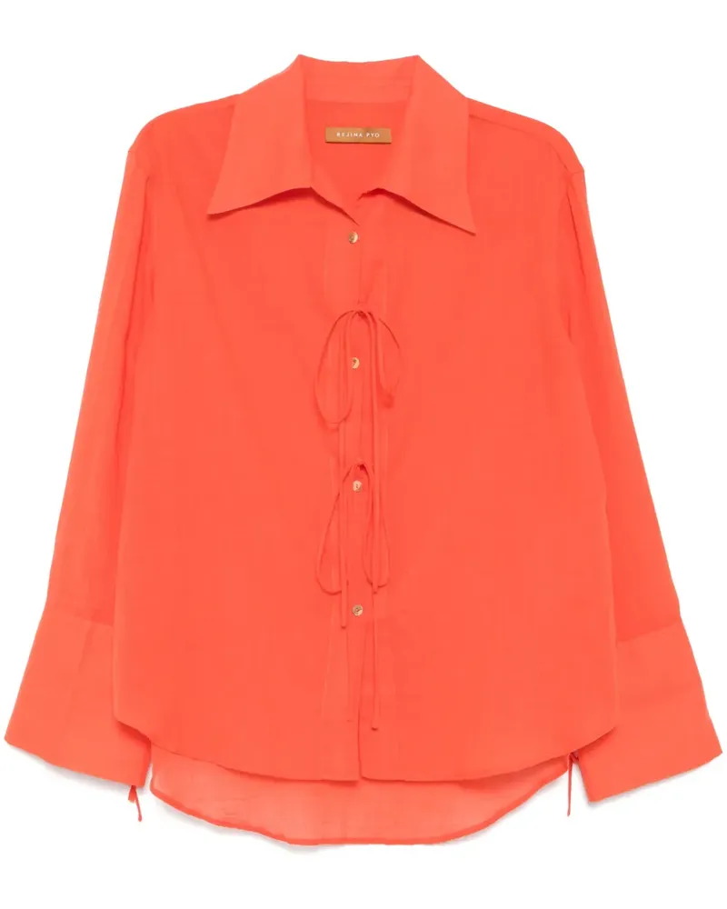 REJINA PYO Saskia Hemd - Orange Orange