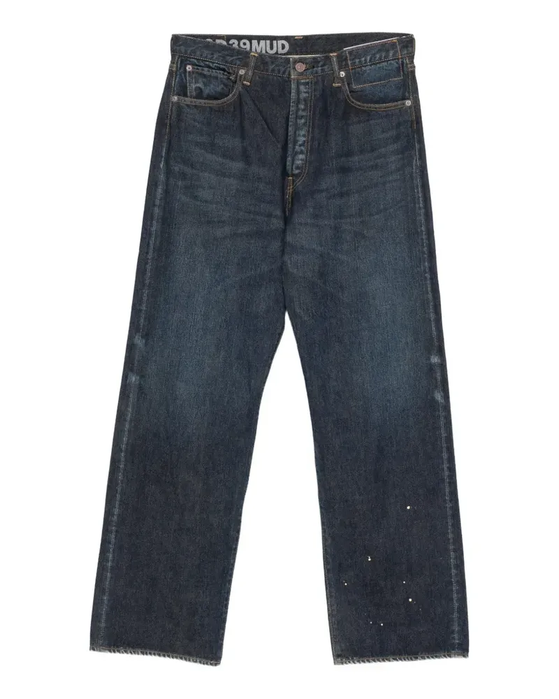Visvim Social Sculpture 01 Wide-Leg-Jeans - Blau Blau