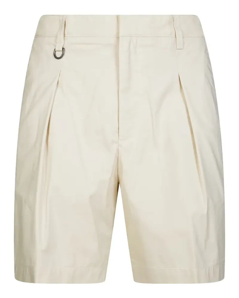 Paolo Pecora Milano pleated shorts - Nude Nude