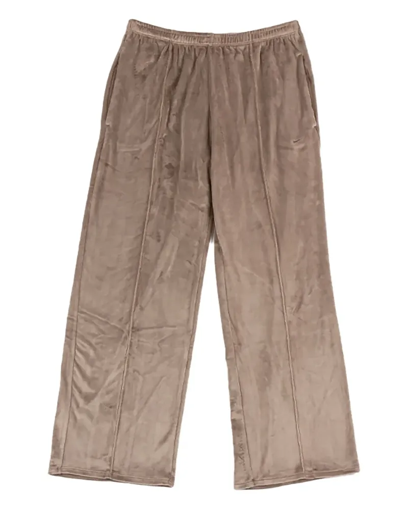 Nike Velours-Hose mit weitem Bein - Braun Braun