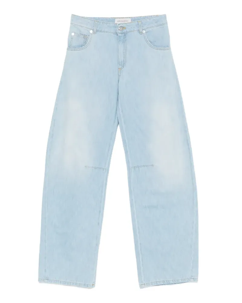 Ermanno Scervino Jeans mit weitem Bein - Blau Blau