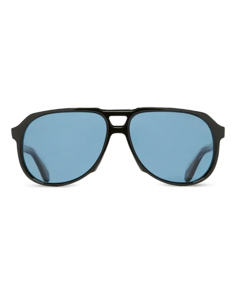 Cutler and Gross Getönte Pilotenbrille - Schwarz Schwarz