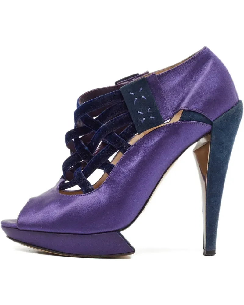 Nicholas Kirkwood Sandalen mit Absatz 135mm - Violett Violett