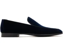 Loafer aus Wildleder - Blau