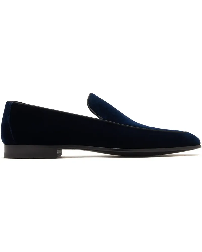 Magnanni Loafer aus Wildleder - Blau Blau