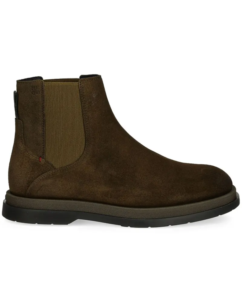 HUGO BOSS Chelsea-Boots aus Wildleder - Braun Braun