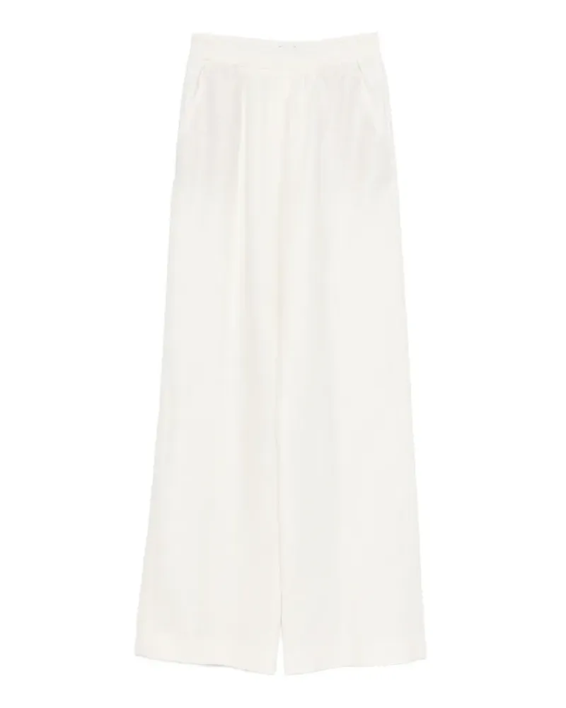 Eleventy Hose mit elastischem Bund - Weiß Weiß