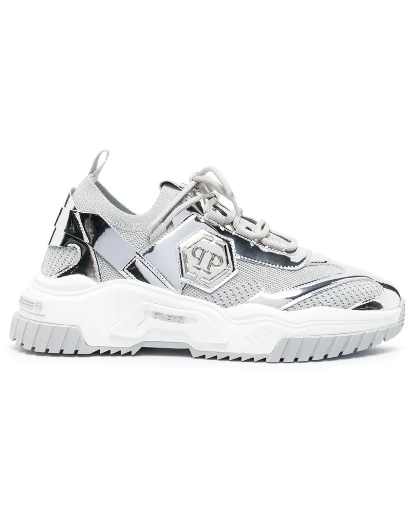 Philipp Plein Predator Sneakers - Silber Silber