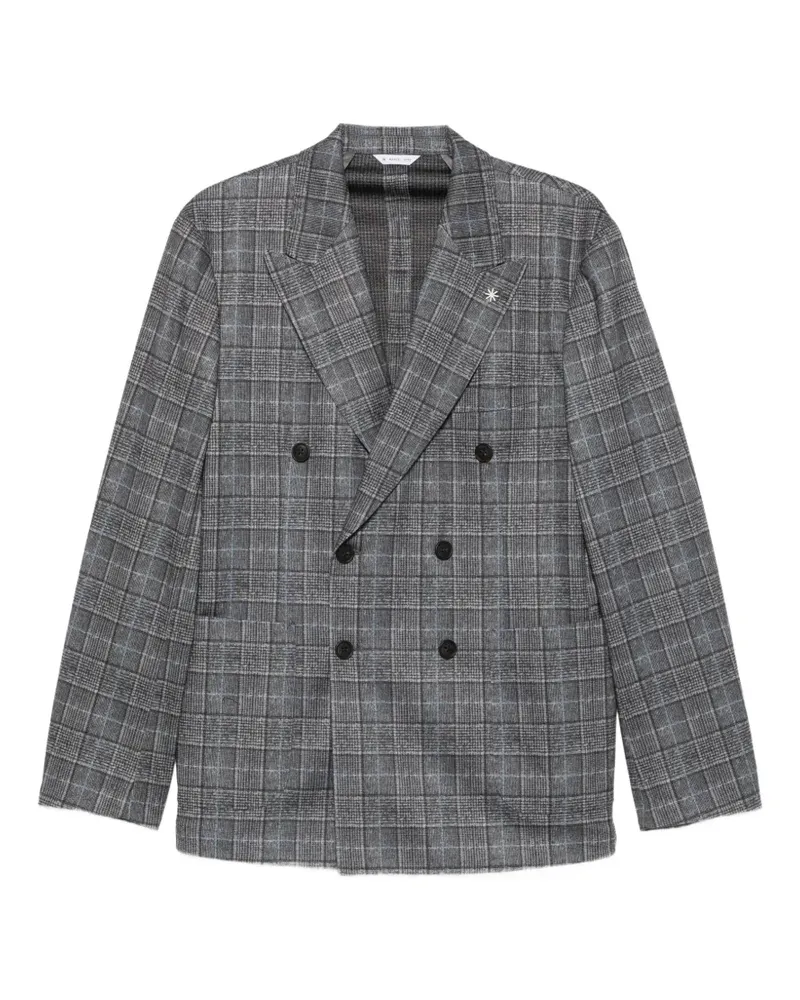 Manuel Ritz double-breasted blazer - Grau Grau