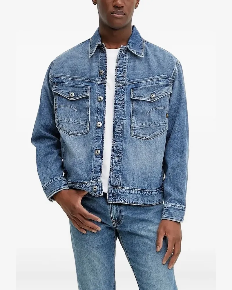 G-STAR RAW Dakota Jeansjacke - Blau Blau