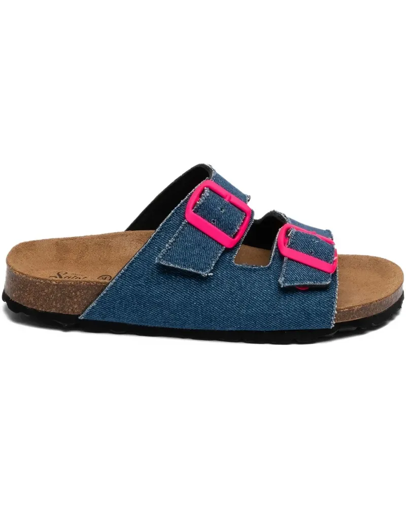 MC2 Saint Barth Sandalen mit Schnallenverschluss - Blau Blau