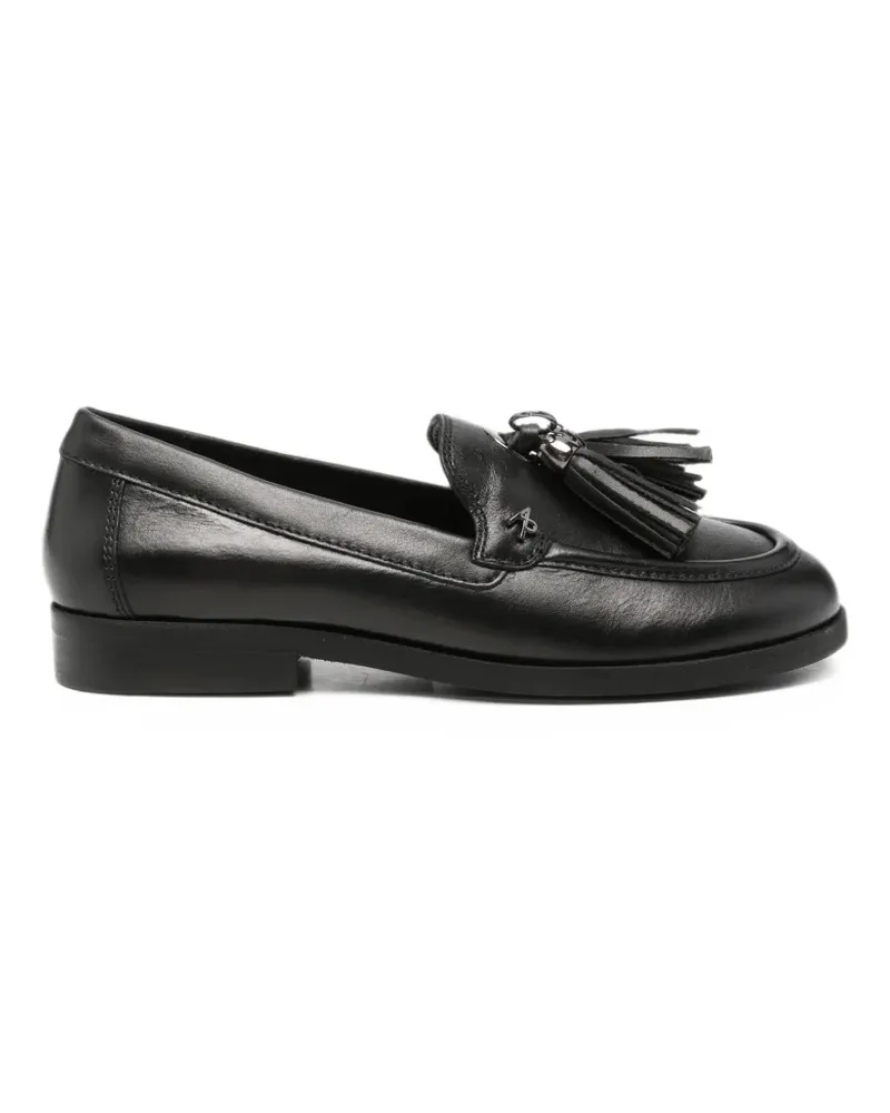Apepazza tassel-detail leather loafers - Schwarz Schwarz