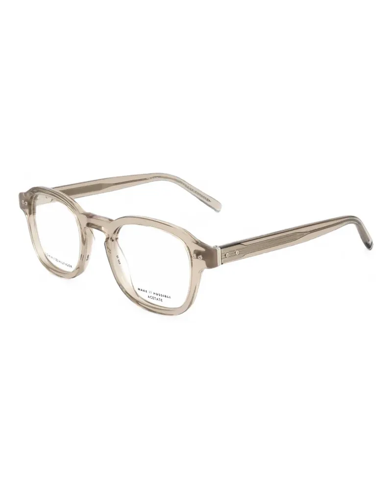 Tommy Hilfiger square-frame glasses - Nude Nude