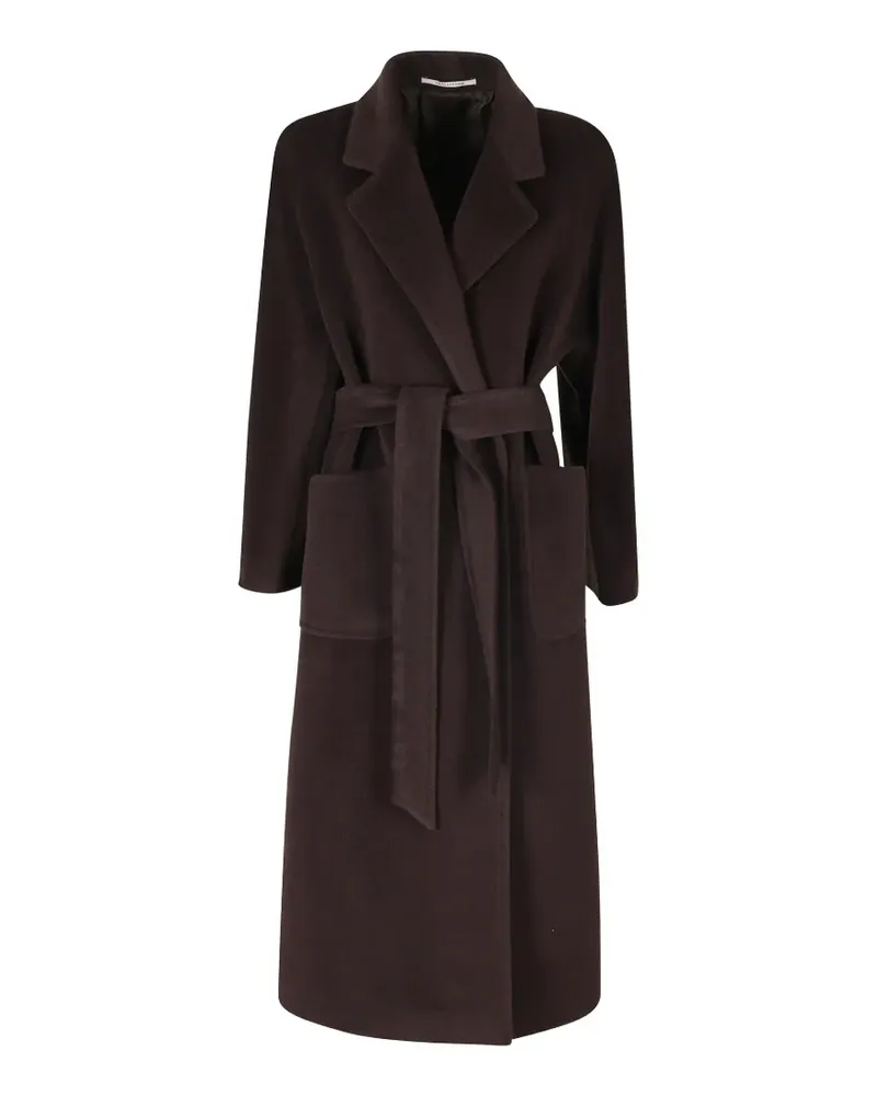 Tagliatore double-breasted belted coat - Braun Braun