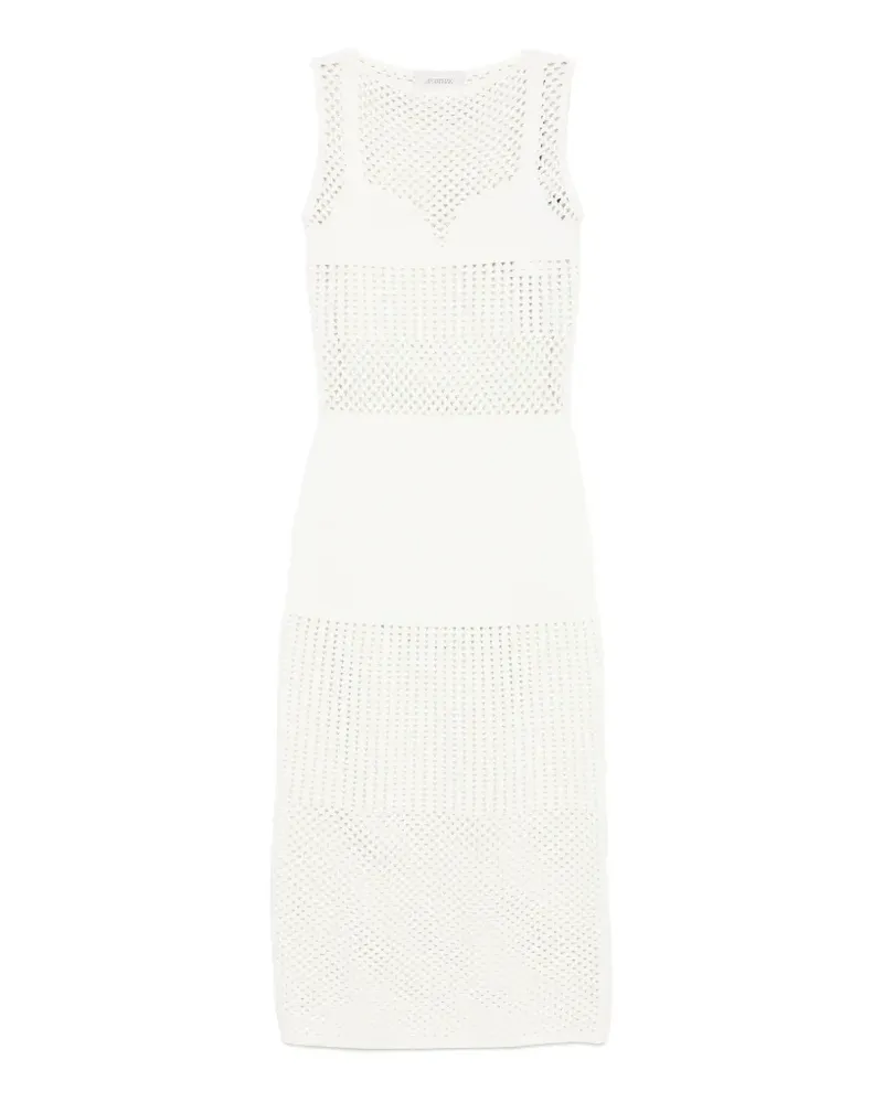 SPORTMAX Spxfesta midi dress - Weiß Weiß