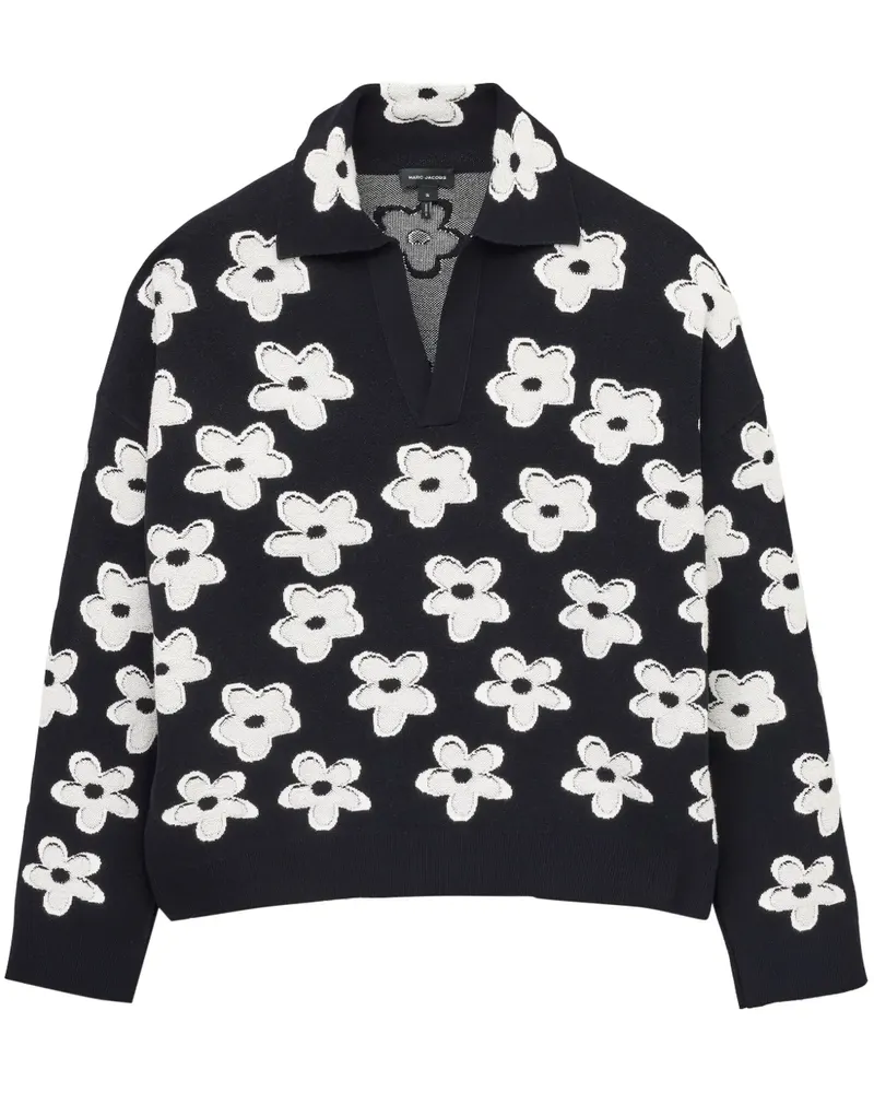 Marc Jacobs Daisy Poloshirt - Schwarz Schwarz