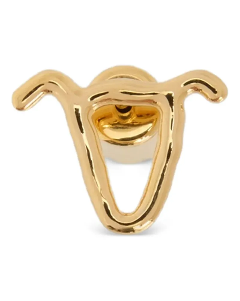 Jil Sander Ohrring mit Sternzeichen - Gold Gold